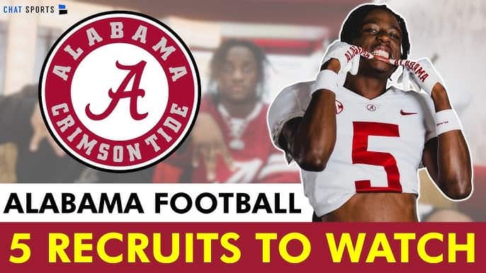 Alabama football recruiting latest news