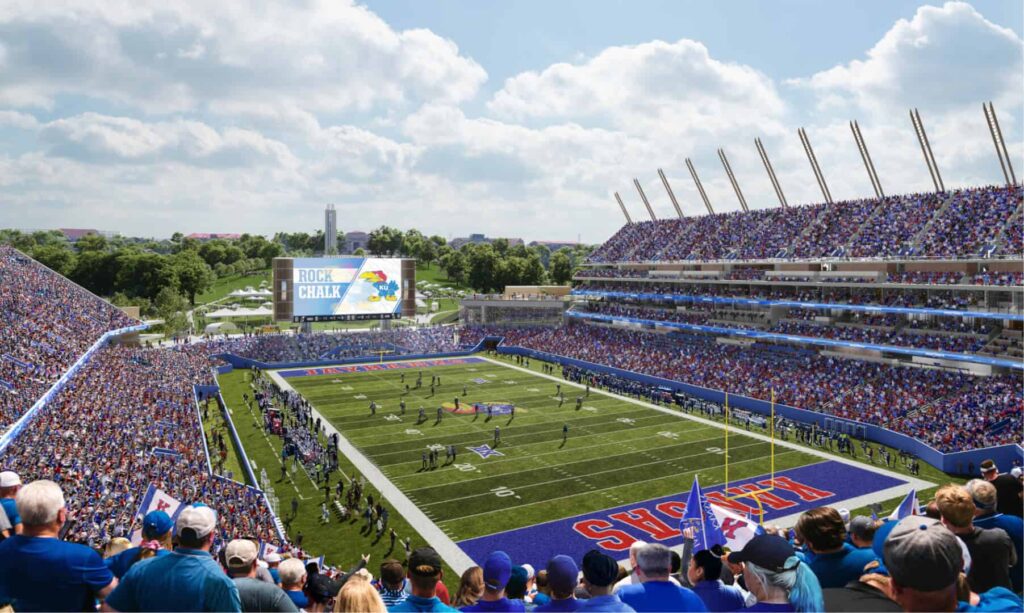 Kansas football stadium